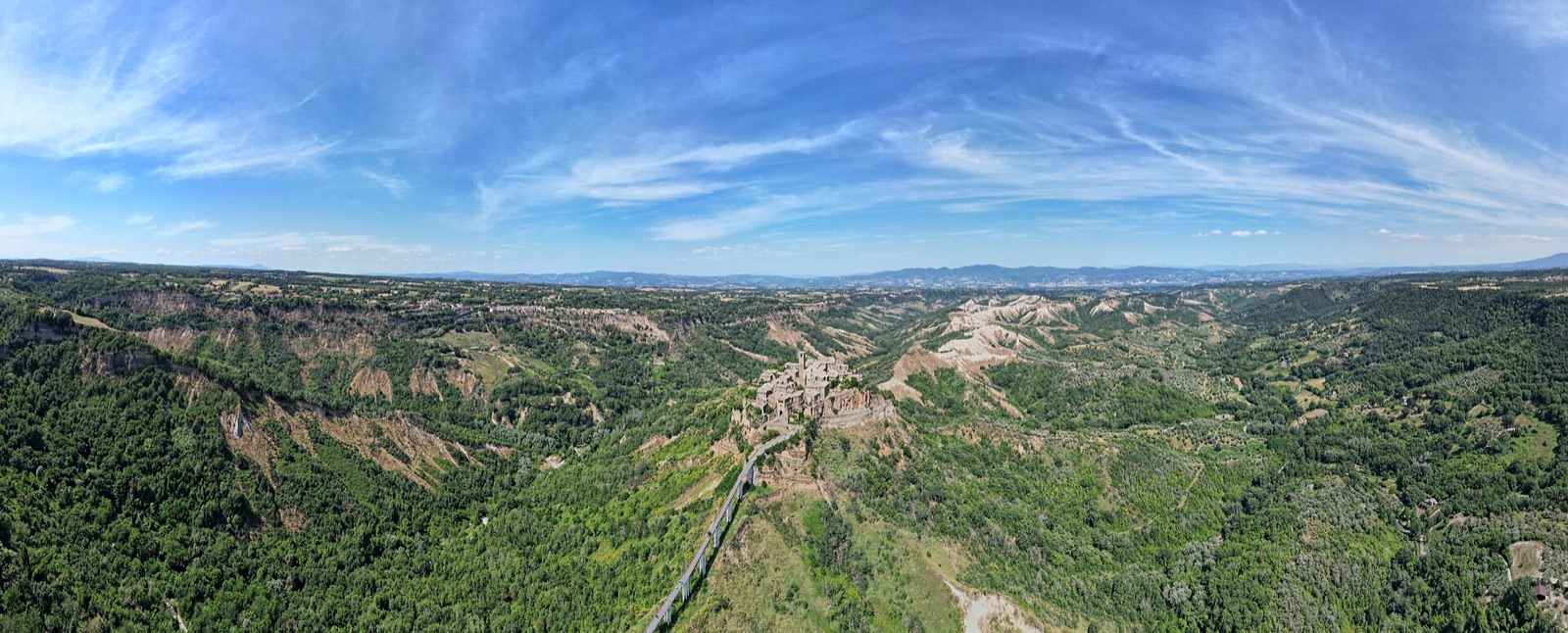 Civita di Bagnoregio & the Calanchi Valley